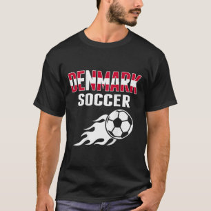Stolzes Dänemark Fußballfans Jersey - Dänischer Fu T-Shirt
