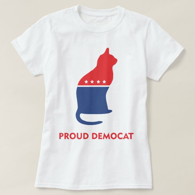 Stolzes DemoCat T-Shirt (Design vorne)