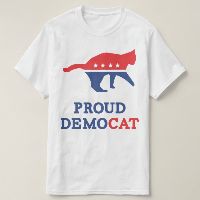 Stolzes DemoCat T-Shirt (Design vorne)