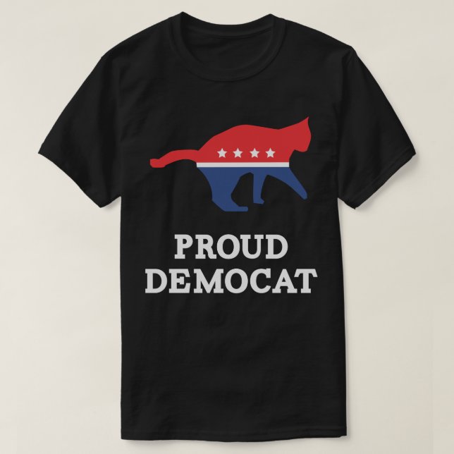 Stolzes DemoCat T-Shirt (Design vorne)