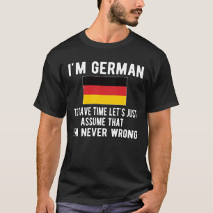 Stolzes deutsches Erbe Deutschland Roots deutsche  T-Shirt