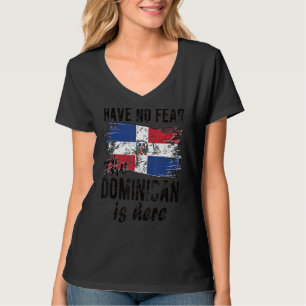 Stolzes Dominikaner ist hier Dominikanische Republ T-Shirt