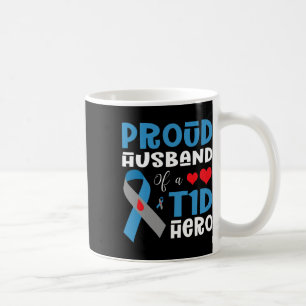 Stolzes Ehemann eines T1d Helden Typ 1 Diabetes Aw Kaffeetasse