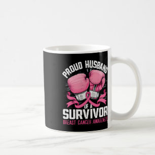 Stolzes Ehemann eines Überlebenden Boxhandschuhe B Kaffeetasse