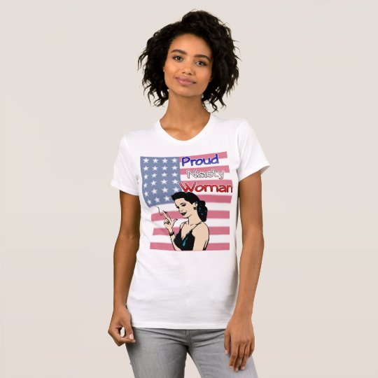 Stolzes ekliges Frau Anti-Trumpf Demokrat-Shirt T-Shirt