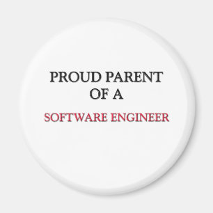 Stolzes Elternteil einer SOFTWARE ENGINEERS Magnet