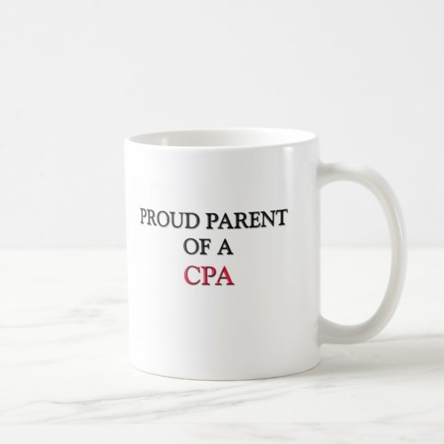 Stolzes Elternteil von CPA Kaffeetasse (Rechts)