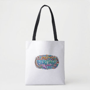 Stolzes Erbe Lebt – T-Shirt zum kulturellen Stolz Tasche
