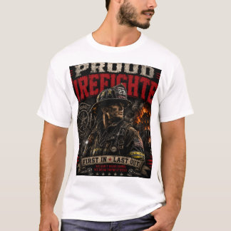 Stolzes Feuerwehr-T-Shirt – Geschenk für Feuerwehr T-Shirt