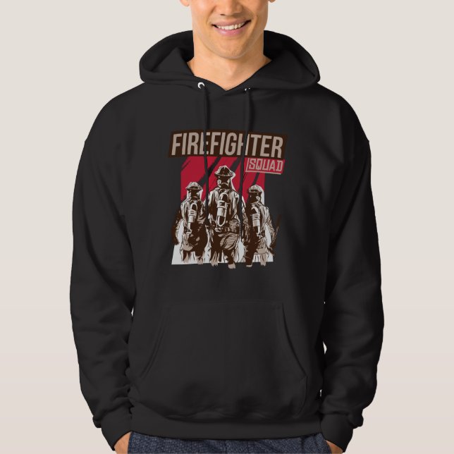 Stolzes Feuerwehrschiff Hoodie (Vorderseite)