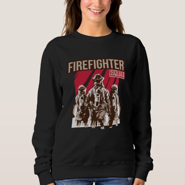 Stolzes Feuerwehrschiff Sweatshirt (Vorderseite)