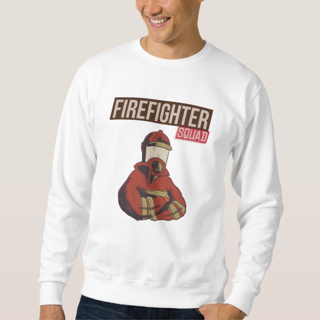 Stolzes Feuerwehrschiff Sweatshirt (Vorderseite)