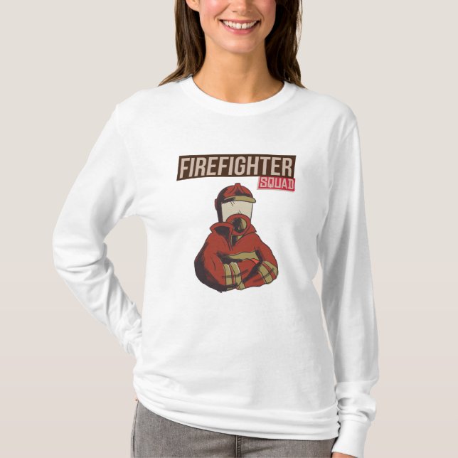 Stolzes Feuerwehrschiff T-Shirt (Vorderseite)