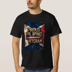 Stolzes Filipino-Veteranen-T-Shirt - Pinoy-Stolz T-Shirt