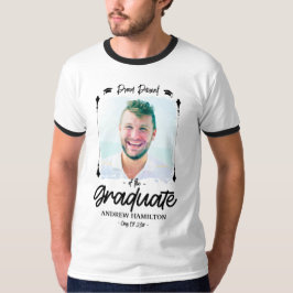 Stolzes Foto-Abschluss-Matching-Familie Cool T-Shirt