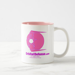 Stolzes Gryphen Mama-Tasse ~ OrbitalDefense.com Zweifarbige Tasse