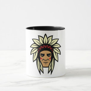 Stolzes Hauptlauge Grafischer Kaffee Tasse
