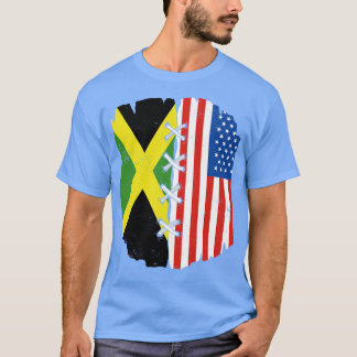 Stolzes jamaikanisches amerikanisches Erbe Jamaica T-Shirt