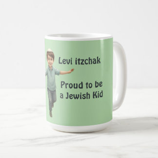Stolzes jüdisches Kind - Süße und sanfte Wasserfar Kaffeetasse