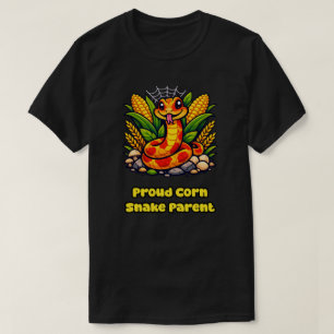 Stolzes Kornnattern-Eltern-Reptilien-Mama-Papa-Des T-Shirt