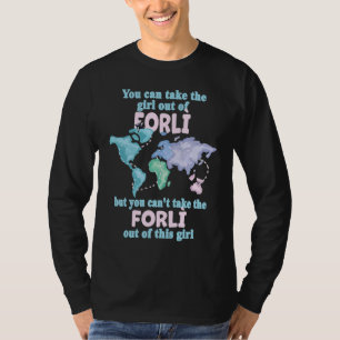 Stolzes Mädchen aus Forlì Umzug von Forlì T-Shirt