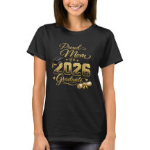 Stolzes Mama-Abschluss-Shirt Klasse 2026