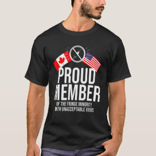 Stolzes Mitglied der Randminorität Amerika und Kan T-Shirt
