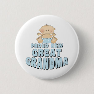 STOLZES NEUES Ur-Urgroßmutter T-Shirt Button