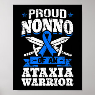 Stolzes Nichtvorhandensein eines Ataxie Kriegers D Poster