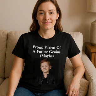 Stolzes Parent eines zukünftigen Genies (vielleich T-Shirt