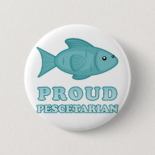 Stolzes Pescetarian Button