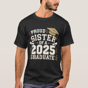 Stolzes Register einer 2025-Graduatenfamilie T-Shirt