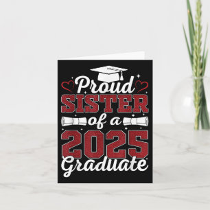 Stolzes Register eines 2025 Graduate Cl von 2025 G Karte