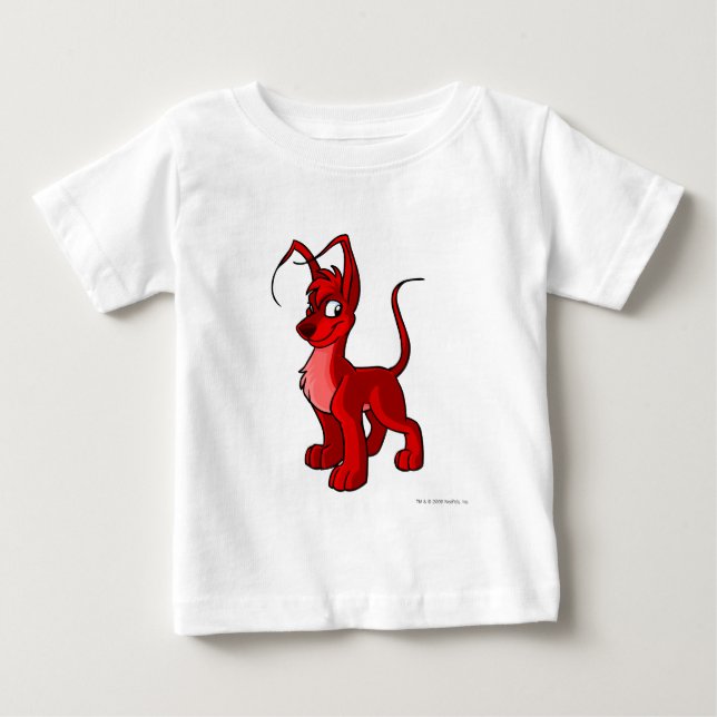 Stolzes rotes Gelert Baby T-shirt (Vorderseite)