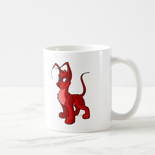Stolzes rotes Gelert Kaffeetasse (Rechts)