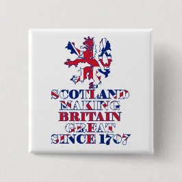 Stolzes schottisches und britisch button