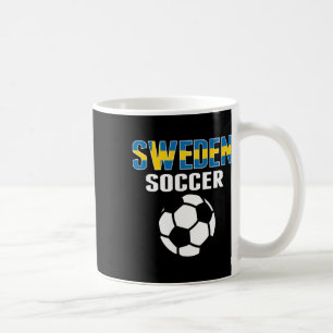 Stolzes Schweden Fußball Fans Trikot - Unterstütze Kaffeetasse