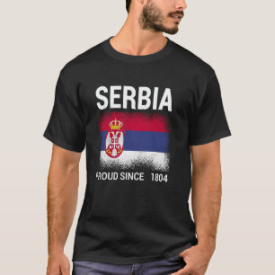 Stolzes Serbien seit 1804 - Serbischer Staatsfeier T-Shirt