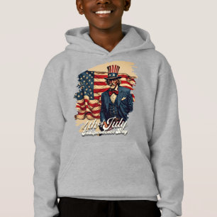 Stolzes Soul des 4. Juli Hoodie