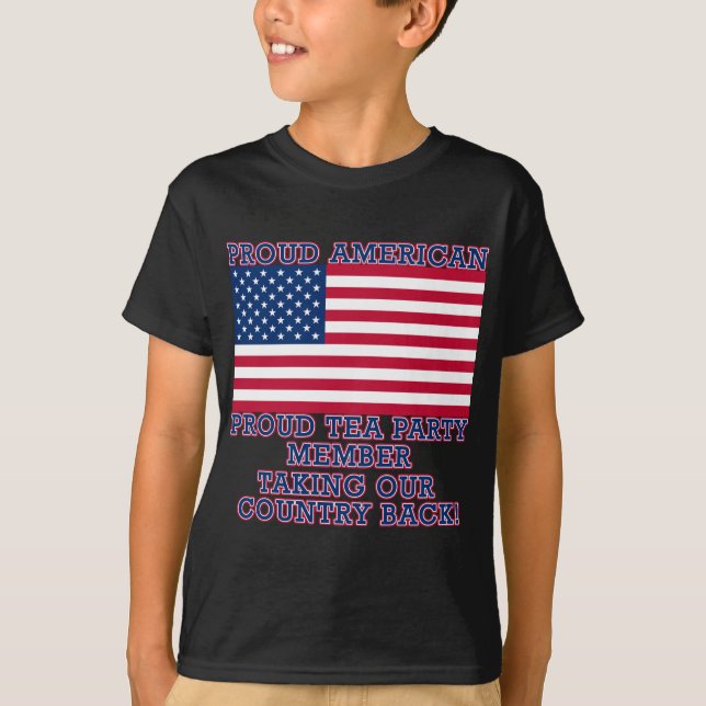 STOLZES TEE-PARTY-MITGLIEDSt-shirt T-Shirt (Vorderseite)