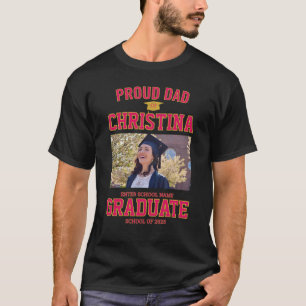 Stolzes Vater Eltern eines Schülers der Klasse von T-Shirt