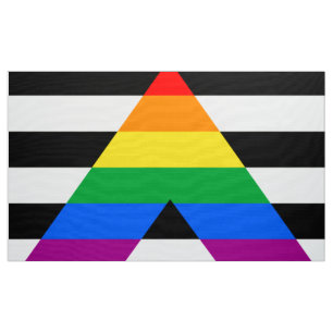 Stolzflagge der Verbündeten Stoff