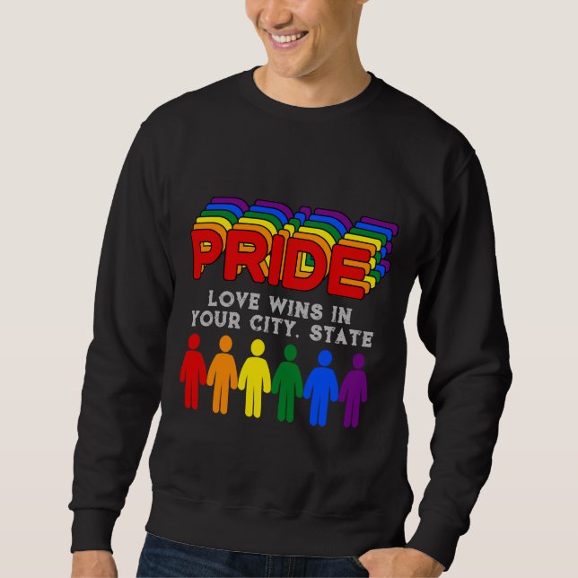 Stolzflagge  sweatshirt (Vorderseite)