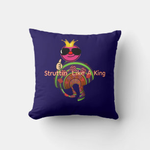 Stolzieren wie ein König Kissen