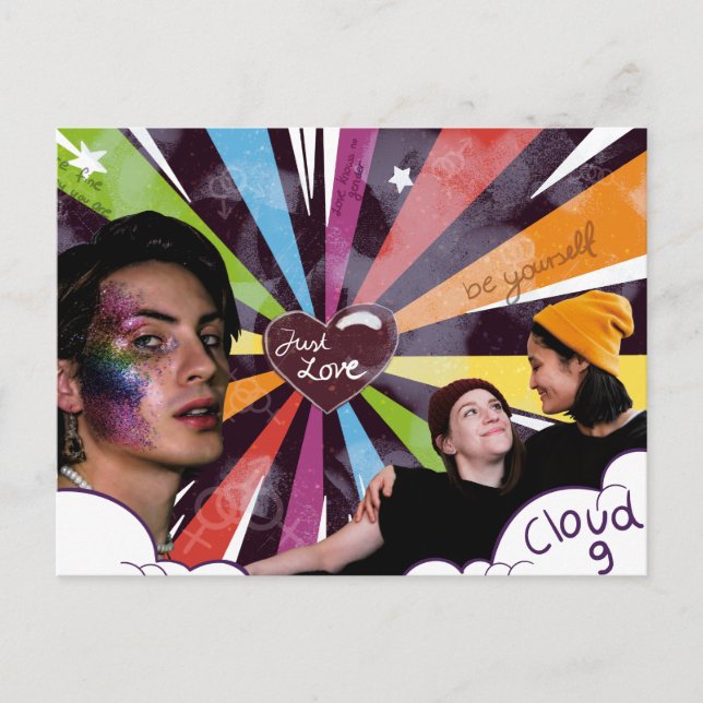 Stolzkollage Postkarte (Vorderseite)