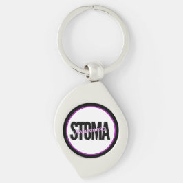 Stoma Awareness Schlüsselanhänger