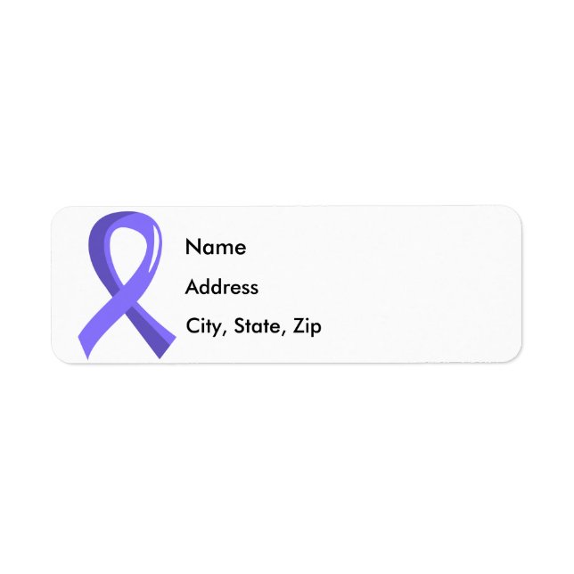 Stomach Cancer Periwinkle Ribbon 3 (Vorne)