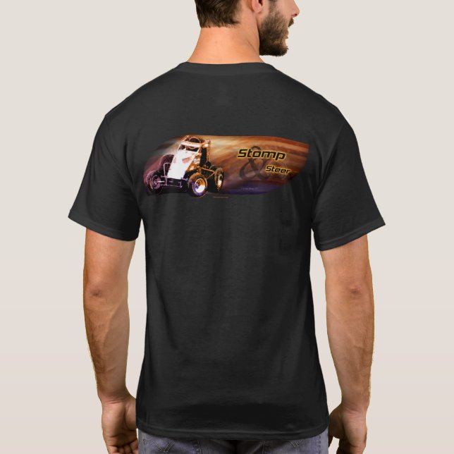 Stomp & Steer Back T-Shirt (Rückseite)