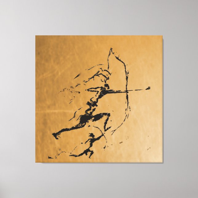 Stone Age Archers Leinwanddruck (Vorderseite)