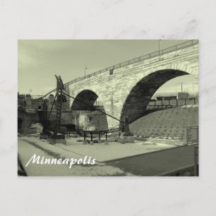 Stone Arche Brücke Postkarte